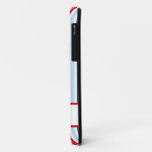 Spring style verticale strepen aangepaste naam Case-Mate iPhone case (Achterkant/links)
