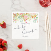 Spring Summer Floral | BABY SHOWER Servet (Insitu)