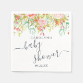 Spring Summer Floral | BABY SHOWER Servet (Voorkant)