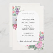 Spring Summer Floral Boho Garden Kaart (Voorkant / Achterkant)