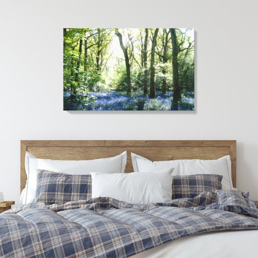 Spring Sunbeams Canvas Afdrukken (Insitu (Slaapkamer))