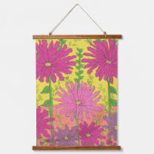 Spring Sunshine Floral Hangend Wandkleed (Voorkant)