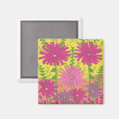 Spring Sunshine Floral Magneet (Voorkant / Achterkant)