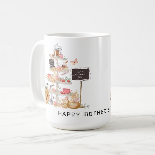 Spring Sweets Tier Moederdag Koffiemok (Voorkant links)