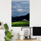 Spring Symphony - ee cummings poster (Thuiskantoor)