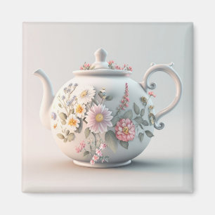 Spring Teapot Magneet