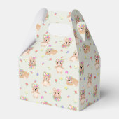 Spring teddy bear bedankdoosjes (Achterkant)