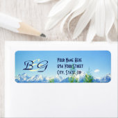 Spring Tetons BRUILOFT Etiket (Insitu)