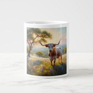 Spring Texas longhorn koe Extra Grote Beker