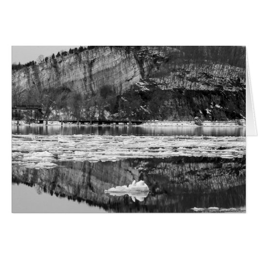 Spring Thaw Black en White (Voorkant Horizontaal)