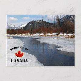 Spring Thaw in Banff Briefkaart