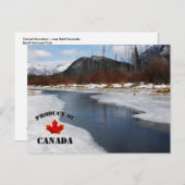 Spring Thaw in Banff Briefkaart (Voorkant / Achterkant)