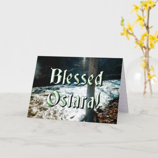 Spring Thaw Kaart (Gele Bloem)