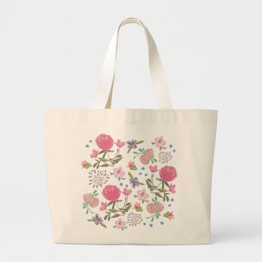 Spring Thrill Grote Tote Bag (Voorkant)
