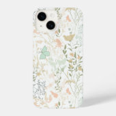 Spring Time Floral Pattern 01 - iPhone Case Hoesje (Achterkant)