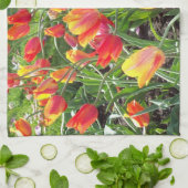 Spring Time Tulip Towel Theedoek (Gevouwen)