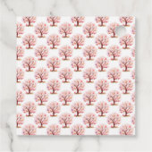 Spring Tree Easter Egg Hunt Bedankjes Labels (Achterkant)