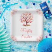 Spring Tree Easter Egg Hunt Papieren Bordje (Feest)
