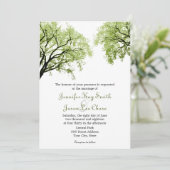 Spring Trees 2- Invitations de mariage (Debout devant)