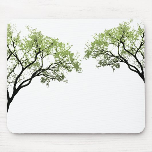 Spring Trees Mousepad Muismat (Voorkant)