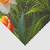 Spring Tulip Daffodils Hyacint Bloemen Tissue Papi Tissuepapier (Detail)