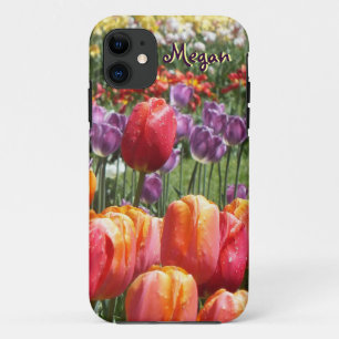 Spring Tulip Garden iPhone 5 Hoesje