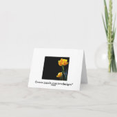 Spring Tulips Elegant Note Cards Kaart (Achterkant)