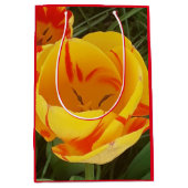 Spring Tulips Gift Bag Medium Cadeauzakje (Voorkant)