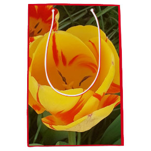 Spring Tulips Gift Bag Medium Cadeauzakje