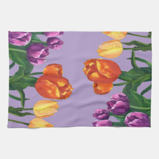 Spring Tulips Kitchen Towels Theedoek