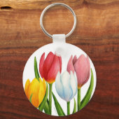 Spring Tulips Sleutelhanger (Voorkant)
