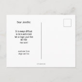 Spring Tulips Sunny Se Bien Bientôt Carte Postale (Dos)