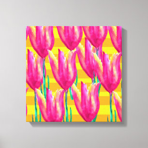 Spring Tulpen Canvas Print