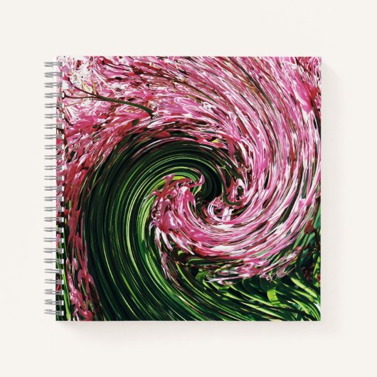 Spring twirl..... notitieboek (Voorkant)