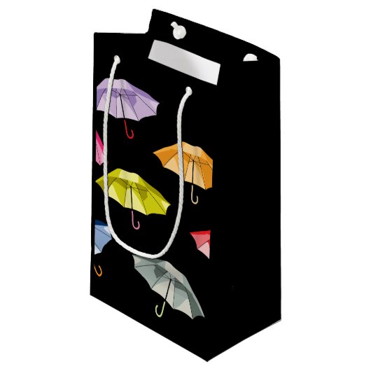 Spring Umbrellas Klein Cadeauzakje (Voorkant Gekanteld)
