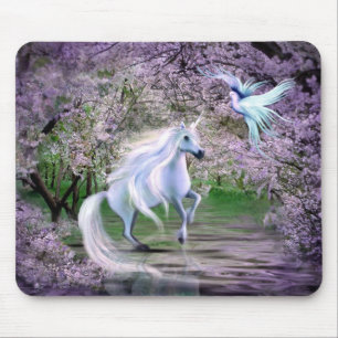 Spring Unicorn fantasy Muismat