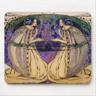 Spring van Frances Macdonald Muismat