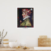 Spring van Giuseppe Arcimboldo Poster (Keuken)