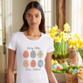 Spring Vibes: gepersonaliseerde Paaseieren T-shirt