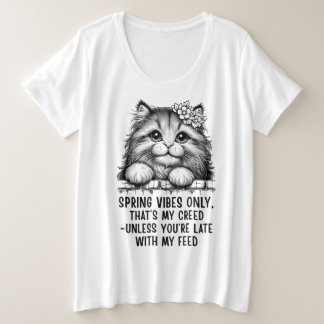 Spring Vibes Only - Funny Cat Lover