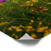 Spring Vibes Only - Spring Quote met aangepaste te Poster (Hoek)