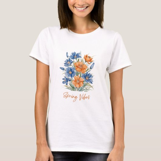 Spring VIbes T-shirt (Voorkant)