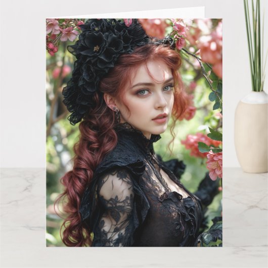 Spring Victoriaans Gothic 2025 Design 6 Kaart (Voorkant)