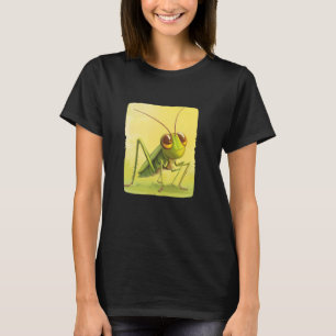 Spring Vooruit met Dit Adembenemende Sprinkhaanont T-shirt