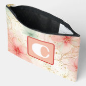 Spring Waterverf Bloementuin Monogram Etui (Open)