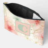Spring Waterverf Bloementuin Monogram Etui (Open)