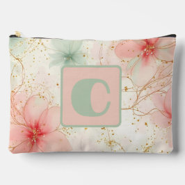 Spring Waterverf Bloementuin Monogram Etui