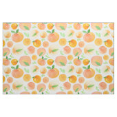 Spring Waterverf Peaches Pattern Fabric Stof (Fat Quarter)