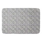 Spring White Rose Bath Mat (Voorkant)