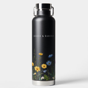 Spring Wild Flower Meadow Wedding Waterfles